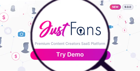 JustFans v9.0.0 - Premium Content Creators SaaS platform