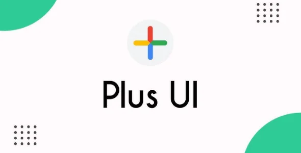 Plus UI v3.2.0 - Blogger Template